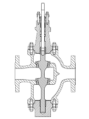 Series V800/V801 Top & Bottom Guided Double Seated Globe Valve